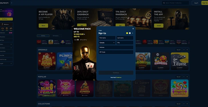 Screenshot 20Bet