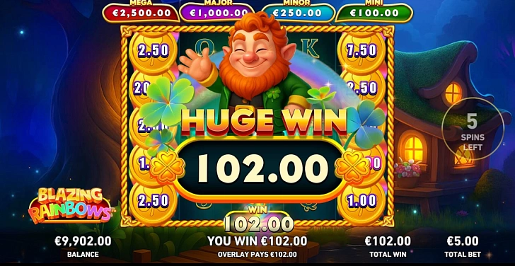 Bonus game: free spins, retriggers and bonus-round rules.