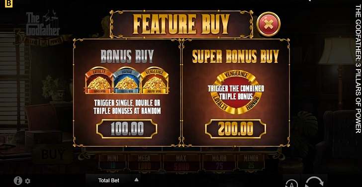 Bonus game: free spins, retriggers and bonus-round rules.