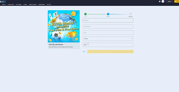Screenshot 20Bet