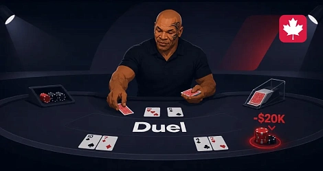 Mike Tyson Lost $20,000 on a Duel Stream at His Own Blackjack Table