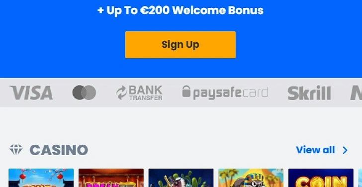 Screenshot 20Bet