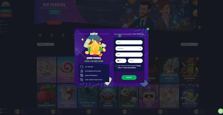 Screenshot 20Bet