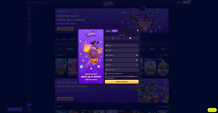 Screenshot 20Bet