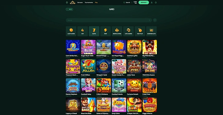 Screenshot 20Bet
