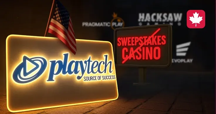 Exodus of giants: Playtech became the third major provider to curtail operations in California sweepstakes casinos