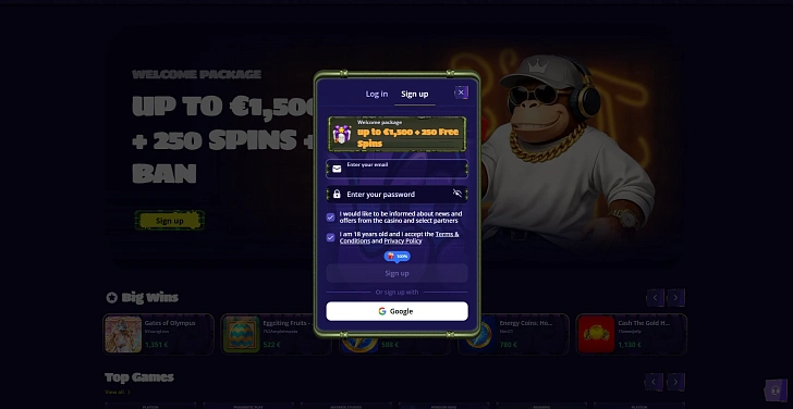 Screenshot 20Bet
