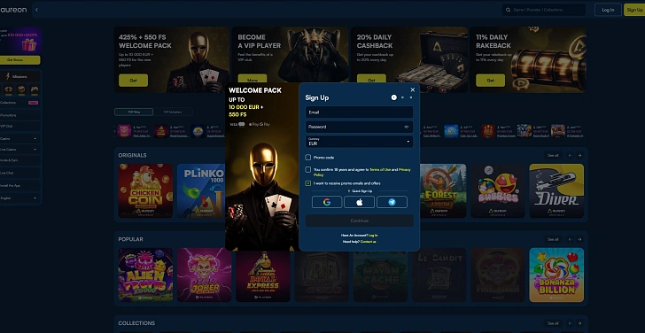 Screenshot 20Bet