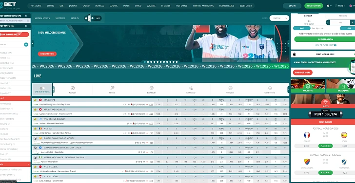 Screenshot 20Bet