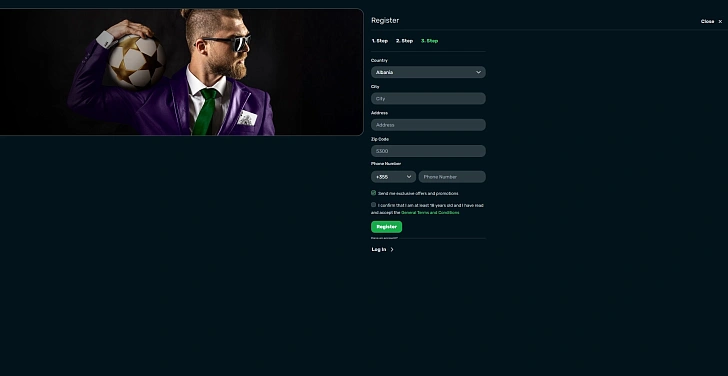 Screenshot 20Bet