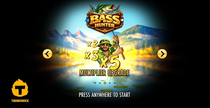 Base game: layout, bet controls and balance display.
