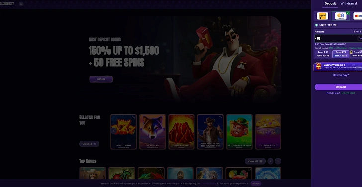 Screenshot 20Bet
