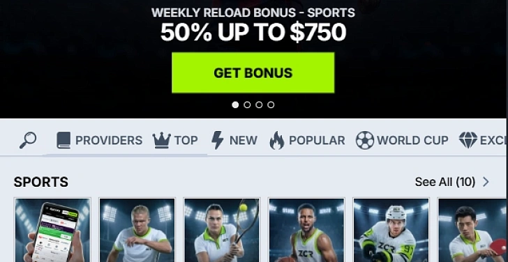 Screenshot 20Bet
