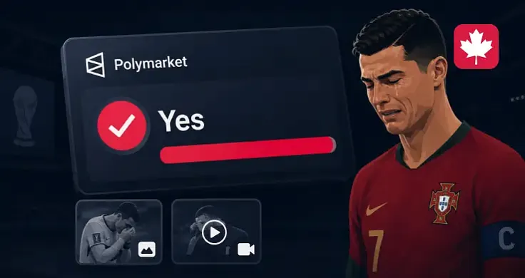 Polymarket Market on Ronaldo Tears Reversed After Controversial Clarification
