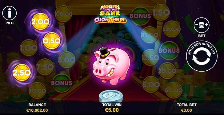 Bonus game: free spins, retriggers and bonus-round rules.