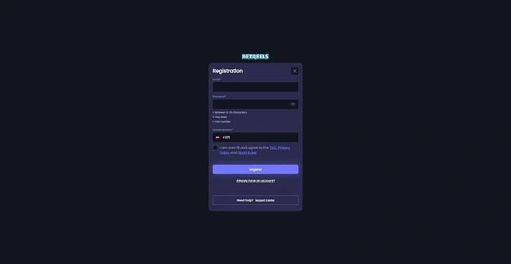 Screenshot 20Bet