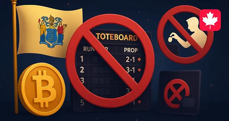 In New Jersey, sweepstakes and proxy bets have been banned: the market is waiting for fines and the departure of operators