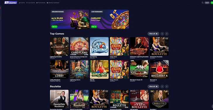 Screenshot 20Bet