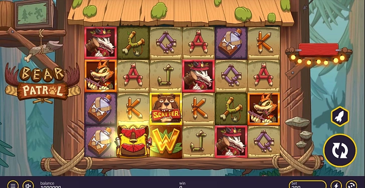 Gameplay process: wins, multipliers and cascade behaviour.