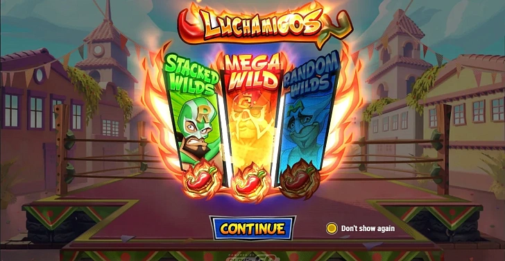 Base game: layout, bet controls and balance display.
