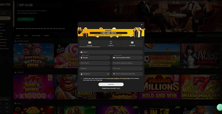 Screenshot 20Bet