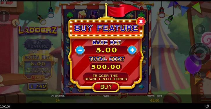 Bonus game: free spins, retriggers and bonus-round rules.