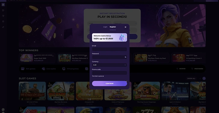 Screenshot 20Bet