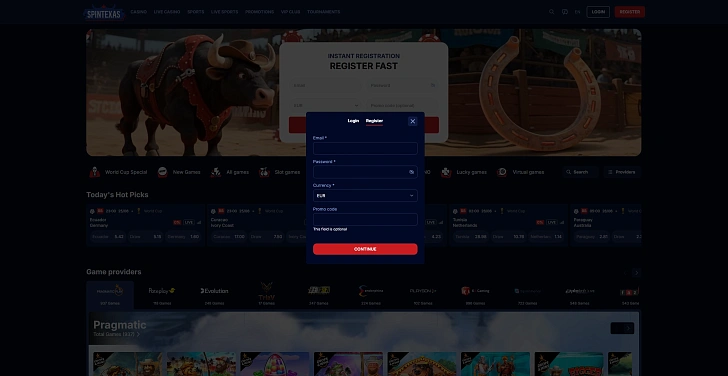 Screenshot 20Bet