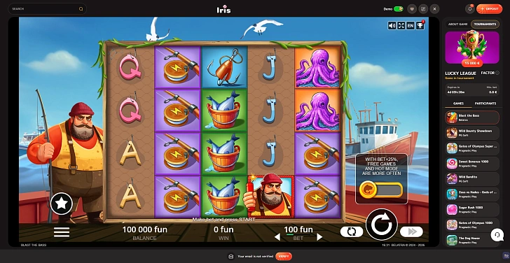 Screenshot 20Bet