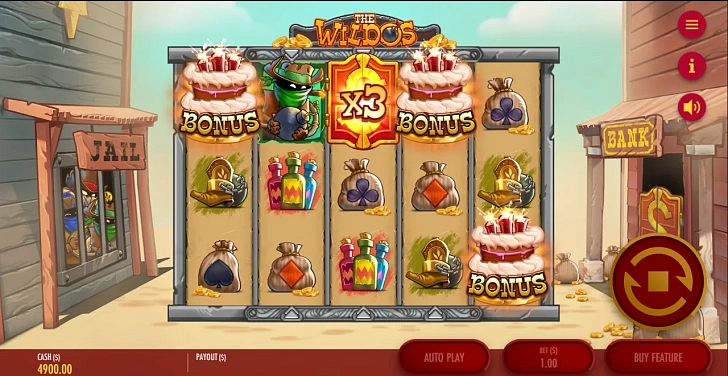 Bonus game: free spins, retriggers and bonus-round rules.