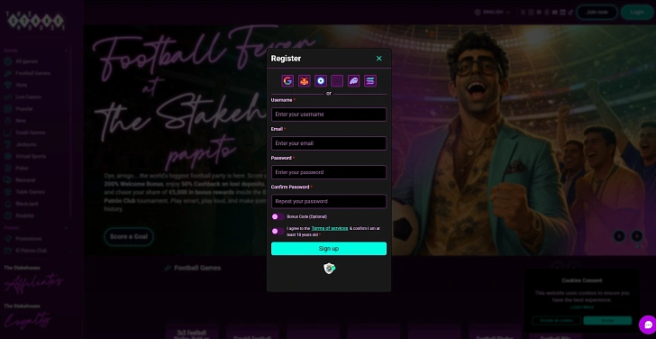 Screenshot 20Bet