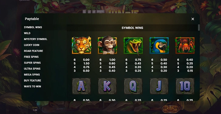 Bonus game: free spins, retriggers and bonus-round rules.