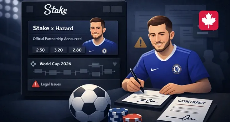 Eden Hazard becomes the face of Stake casino ahead of the 2026 World Cup