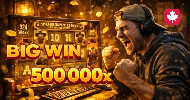 Absolute Record: Player turned 20 cents into €100,000 in Tombstone Slaughter