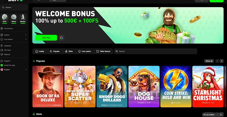 Screenshot 20Bet