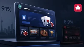 In Ontario, 91.1% of Players Have Moved to Regulated Online Gambling Sites