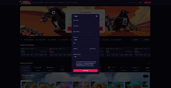 Screenshot 20Bet
