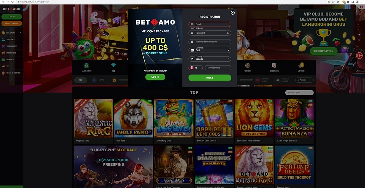 Screenshot 20Bet