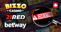 Casino RTP Check from the Ranking: 7bit Casino, 21Red, Betway, and Others.