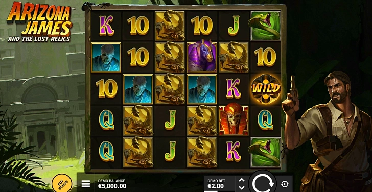 Gameplay process: wins, multipliers and cascade behaviour.