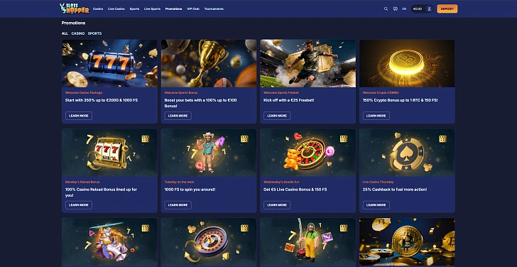 Screenshot 20Bet