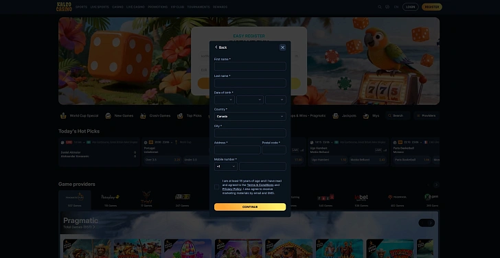 Screenshot 20Bet