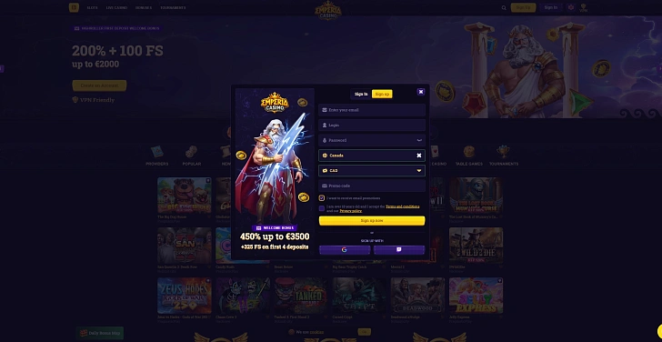 Screenshot 20Bet