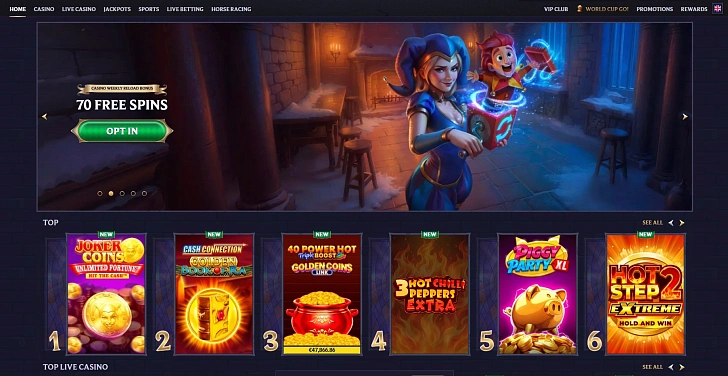 Screenshot 20Bet
