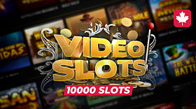 Videoslots announces a collection of 10,000 games on its online casino platform