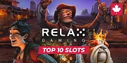 TOP 10 Slots by Relax Gaming – Best Offers of All Time