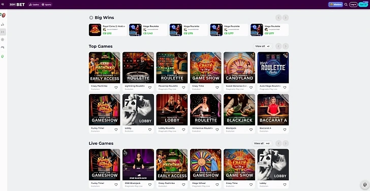 Screenshot 20Bet
