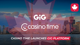 Launching with GiG Platform, Casino Time Is Increasing Its Presence in Ontario