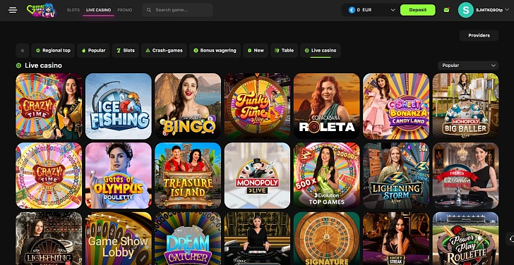 Screenshot 20Bet