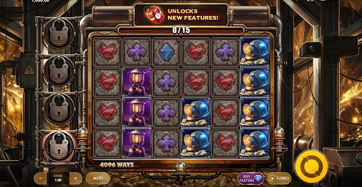 Gameplay process: wins, multipliers and cascade behaviour.